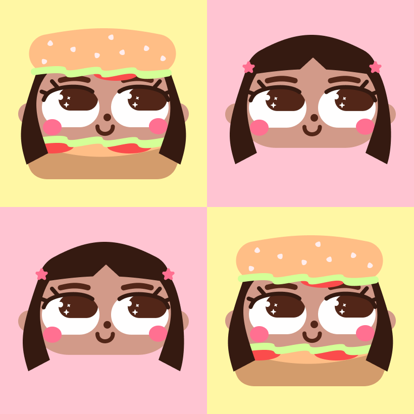 Burger pfps artwork